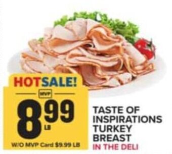 Food Lion TASTE OF INSPIRATIONS TURKEY BREAST offer
