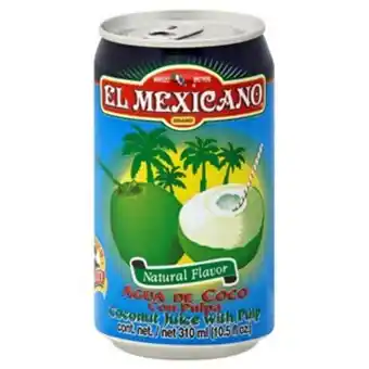La Bonita Supermarkets El mexicano juice, coconut, with pulp, 10.5 fl oz (310 ml) offer