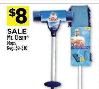Dollar General Mr. Clean Mops offer