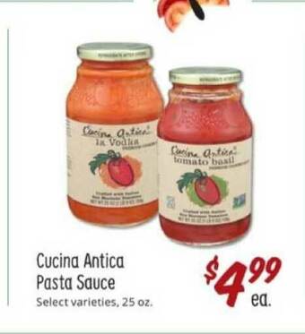 Sprouts Farmers Market Cucina Antica Pasta Sauce offer
