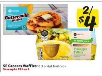 Winn Dixie SE Grocers Waffles offer