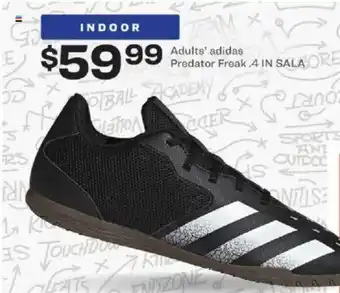Academy Adults' Adidas Predator Freak, 4 In Sala offer