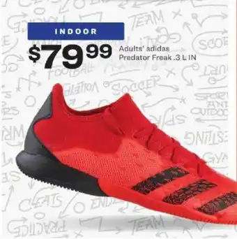 Academy Adults' Adidas Predator Freak .3 L IN offer