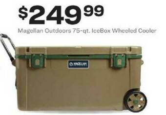 Academy Magellan Outdoors 75-Qt IceBox Wheeled Cooler offer