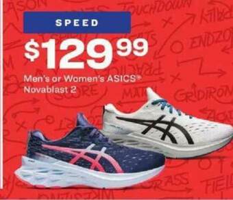Academy Men's Or Women's Asics® Novablast 2 offer