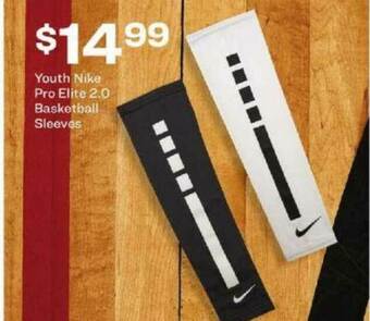 Academy Youth Nike Pro Elite 2.0 Basketball Sleeves offer