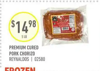 US Foods Chef's Store Premium Cured Pork Chorizo Reynaldos offer
