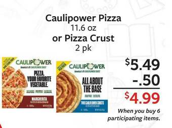 Fareway Caulipower Pizza Or Pizza Crust offer