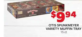 Fareway Otis Spunkmeyer Variety Muffin Tray offer