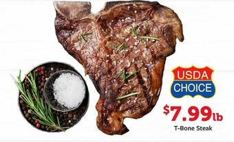 Fareway T-Bone Steak offer