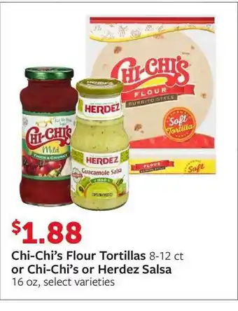 Fareway Chi-Chi's Flour Tortillas Or Chi-Chi's Or Herdez Salsa offer
