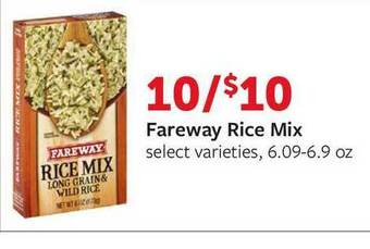 Fareway Fareway Rice Mix offer