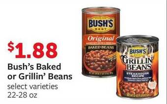 Fareway Bush's Baked Or Grillin' Beans offer