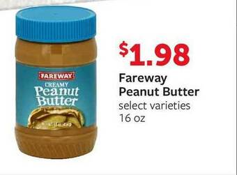 Fareway Fareway Peanut Butter offer