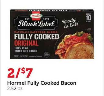Fareway Hormel Fully Cooked Bacon offer