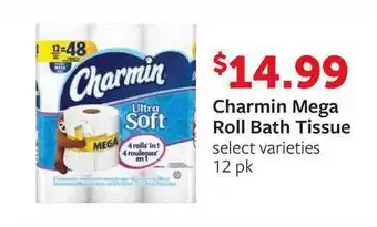 Fareway Charmin Mega Roll Bath Tissue offer