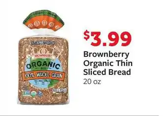 Fareway Brownberry Organic Thin Sliced Bread offer