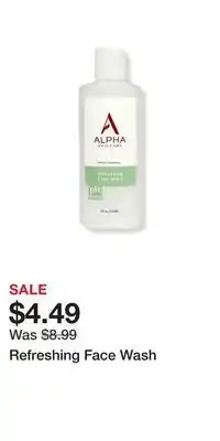 Ulta Beauty Refreshing face wash offer
