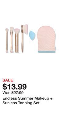 Ulta Beauty Endless summer makeup + sunless tanning set offer