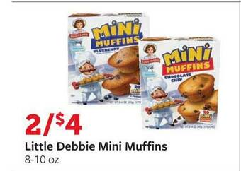 Fareway Little Debbie Mini Muffins offer