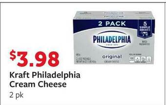 Fareway Kraft Philadelphia Cream Cheese offer