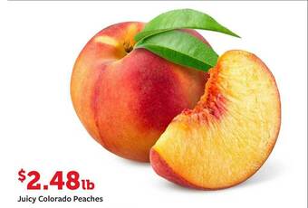 Fareway Juicy Colorado Peaches offer