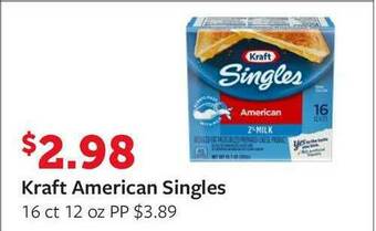 Fareway Kraft American Singles offer