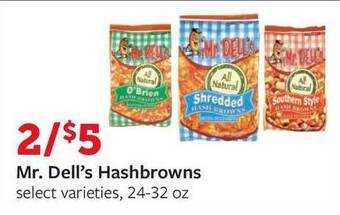 Fareway Mr. Dell's Hashbrowns offer