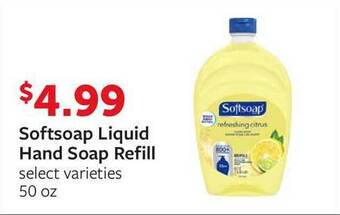 Fareway Softsoap Liquid Hand Soap Refill offer