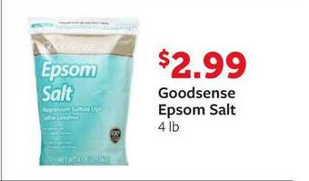 Fareway Goodsense Epsom Salt offer