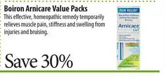 Market of Choice Boiron Arnicare Value Packs offer