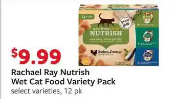 Fareway Rachael Ray Nutrish Wet Cat Food Variety Pack offer