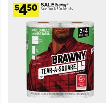 Dollar General Brawny® paper towels offer