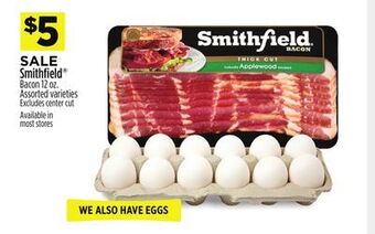 Dollar General Smithfield® bacon offer