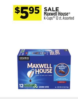 Dollar General Maxwell house® k-cups® offer