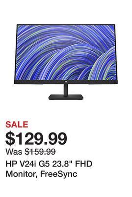 Office Depot Hp v24i g5 23.8 fhd monitor, freesync offer