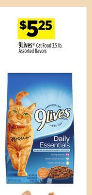 Dollar General 9lives® cat food offer