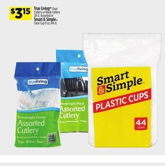 Dollar General True living or smart & simple® offer