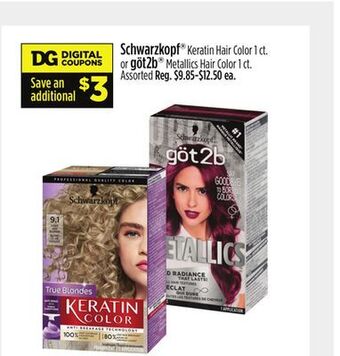 Dollar General Schwarzkopf®, göt2b® offer