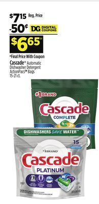 Dollar General Cascade® offer