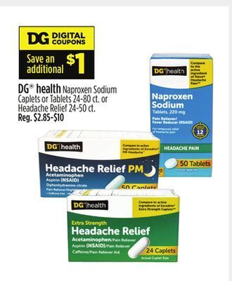 Dollar General Dg® health offer