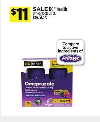 Dollar General Dg® health omeprazole offer
