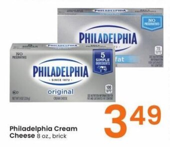 Albertsons Philadelphia Cream Cheese 8 oz., brick offer