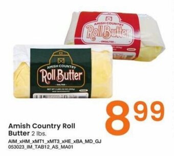 Albertsons Amish Country Roll Butter 2 lbs. offer