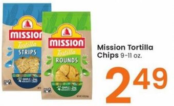 Albertsons Mission Tortilla Chips 9-11 oz. offer