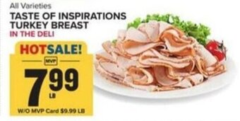 Food Lion TASTE OF INSPIRATIONS TURKEY BREAST offer