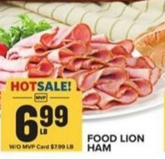 Food Lion FOOD LION HAM offer