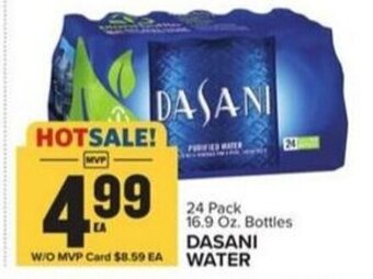 Food Lion 24 Pack 16.9 Oz. Bottles DASANI WATER offer