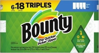 Kroger Bounty paper towels offer