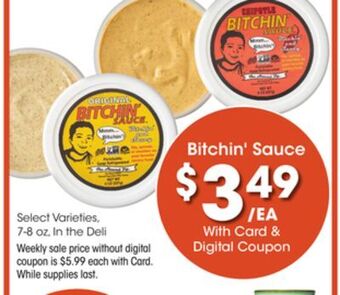 Kroger Bitchin' sauce offer